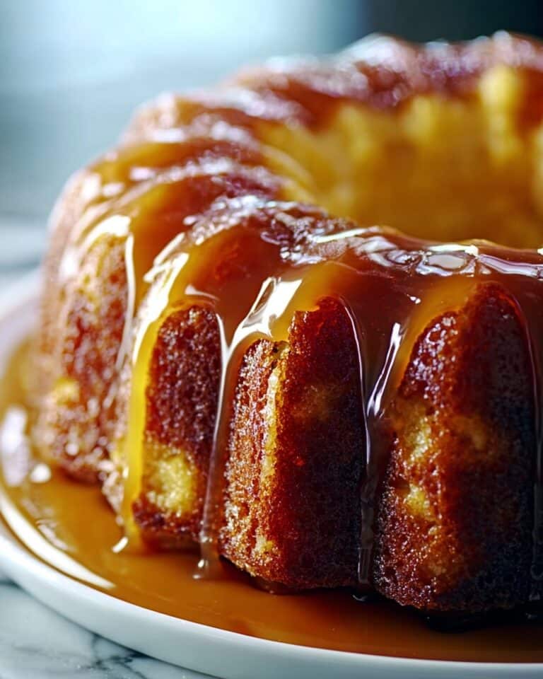 Moist Pineapple Juice Cake with Sweet Tropical Flavor Recipe