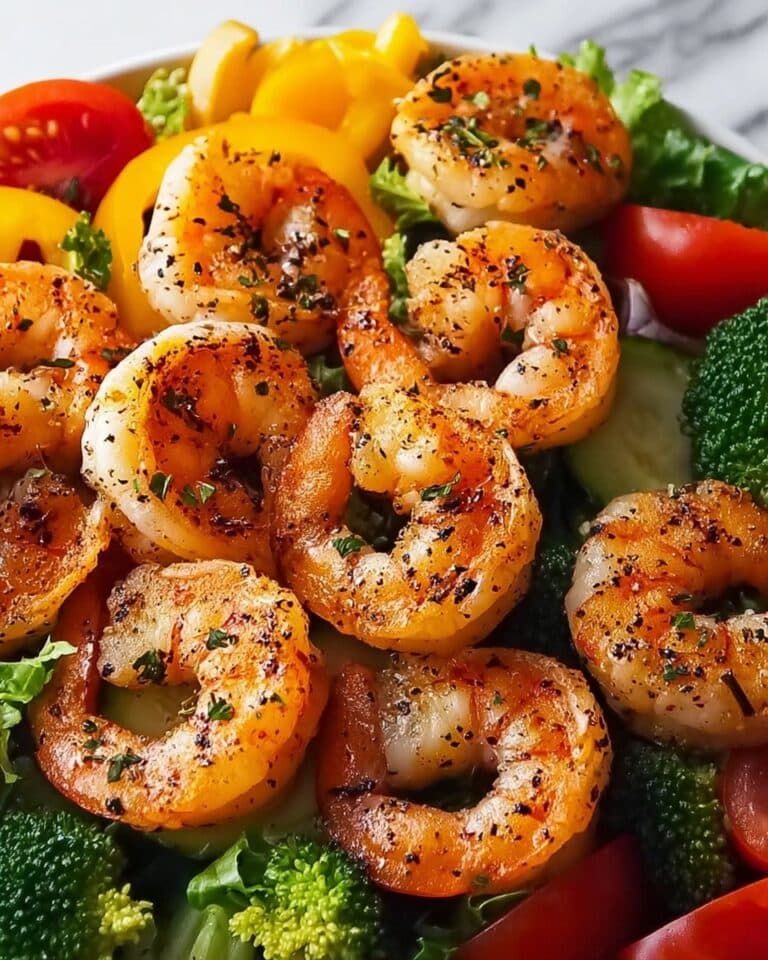 Colorful Shrimp & Veggie Bowl Recipe