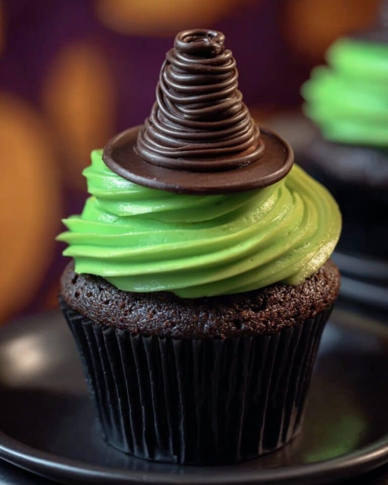 Halloween Witch Hat Cupcakes Recipe
